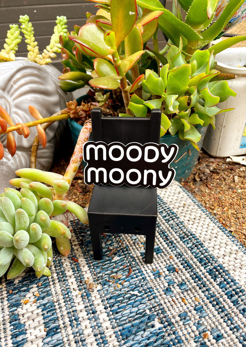 Classic Moody Moony Sticker