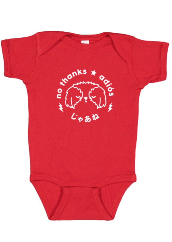 See Ya in Red Tee: Bebe